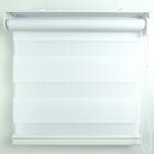 Persiana Double Vision Branca L 1,60 X 1,40 A Crisdan
