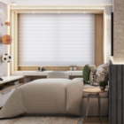 Persiana Double Vision Branca L 2,00 X 1,60 A Crisdan