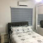 Persiana Double Vision Cinza - 1,70m Larg X 1,50m Alt - Tecid