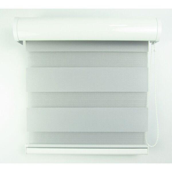 Persiana Double Vision Cinza C/ Bandô L 2,00 X 1,60 A Crisdan