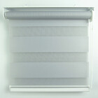 Persiana Double Vision Cinza L 1,00 X 1,40 A Cinza:cinza