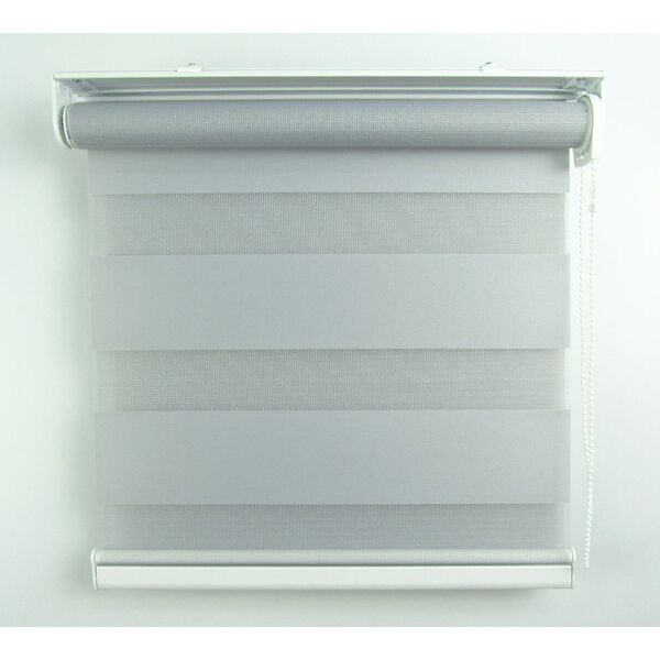 Persiana Double Vision Cinza L 1,80 X 2,30 A Crisdan