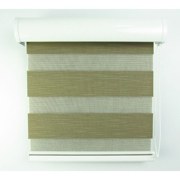Persiana Double Vision Marrom C/ Bandô L 1,90 X 2,30 A Crisdan