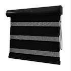Persiana Double Vision Preta - 2,20m Larg X 1,70m Alt - Tecid