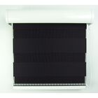 Persiana Double Vision Preta C/ Bandô L 2,00 X 1,60 A Crisdan