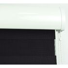 Persiana Double Vision Preta C/ Bandô L 2,00 X 2,20 A Crisdan