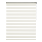 Persiana Double Vision Rolô Poliéster Branco Dual 2,2x1,6m Inspire