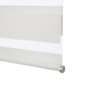 Persiana Double Vision Rolô Poliéster Branco Dual 2,2x1,6m Inspire