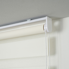 Persiana Double Vision Rolô Poliéster Branco Lumina 1,6x1,6m Inspire