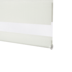 Persiana Double Vision Rolô Poliéster Branco Lumina 1,6x1,6m Inspire