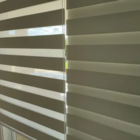 Persiana Double Vision Semi-blackout Marfim Com Bandô - 140x1