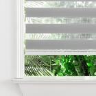 Persiana Double Vision Sunny 1,40x1,60m Cinza