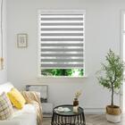 Persiana Double Vision Sunny 1,40x1,60m Cinza