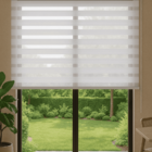 Persiana Double Vision Sunny 100larg X 220alt Branca (com Ban