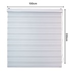 Persiana Double Vision Sunny 100larg X 220alt Branca (com Ban