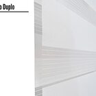 Persiana Double Vision Sunny 100larg X 220alt Branca (com Ban