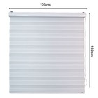 Persiana Double Vision Sunny 120larg X 160alt Branca (com Ban
