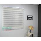 Persiana Double Vision Sunny 140larg X 160alt Linho Creme (co