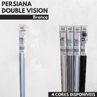 Persiana Double Vision Sunny 180larg X 220alt Linho Creme (co