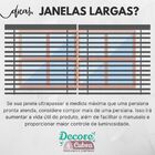 Persiana Double Vision Sunny 240larg X 160alt Linho Creme (2