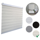 Persiana Double Vision Sunny 240larg X 160alt Linho Creme (2