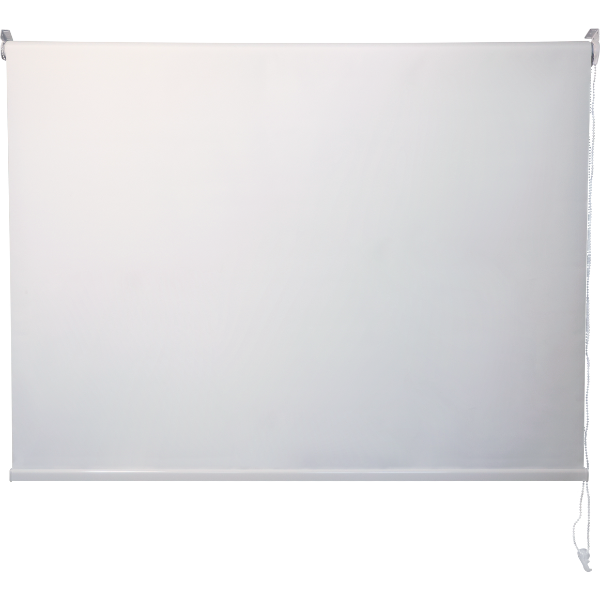 Persiana Em Rolo De Tecido Blackout 140x160cm Branco Atlas