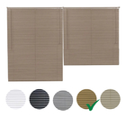 Persiana Hor Pvc 25mm Block Luxo 160larg X 220alt Café (2 Pçs)