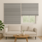 Persiana Hor Pvc 25mm Block Luxo 160larg X 220alt Cinza (2 Pç