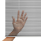 Persiana Horizontal 16mm Metálico 1,20 X 2,20 Aço Escovado