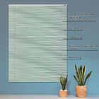 Persiana Horizontal 25mm Liso 1,40 X 1,60 Salmão