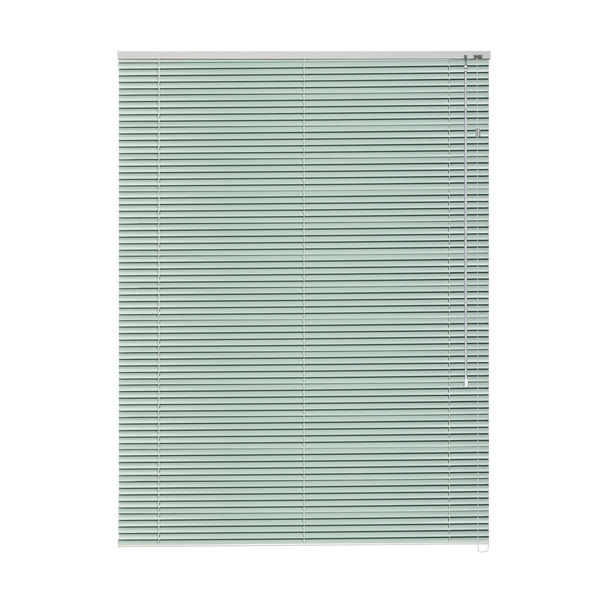 Persiana Horizontal 25mm Liso 1,40 X 1,60 Verde Claro