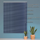 Persiana Horizontal 25mm Metálico 1,60 X 1,60 Bronze