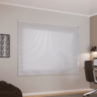 Persiana Horizontal Alu Crisdan  L 1,35 X 1,35 A Branco Branc