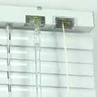 Persiana Horizontal Alu Crisdan  L 1,60 X 1,40 A Branco Branc