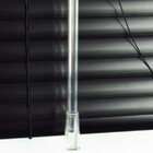 Persiana Horizontal Alu Crisdan  L 1,80 X 1,50 A Preto Preto: