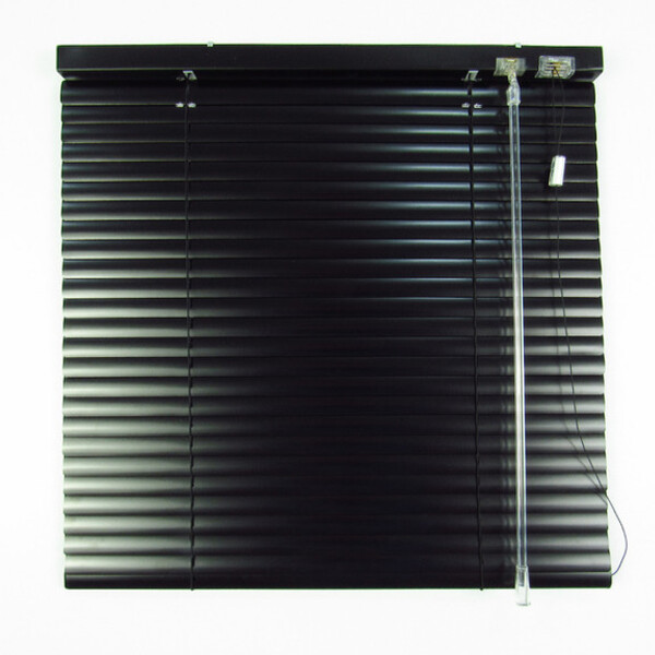 Persiana Horizontal Alu Crisdan  L 2,00 X 2,20 A Preto Preto: