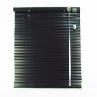 Persiana Horizontal Alu Crisdan Bk L 1,20 X 1,20 A Preto Pret