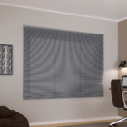 Persiana Horizontal Alu Crisdan Bk L 1,35 X 1,35 A Cinza Cinz