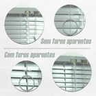 Persiana Horizontal Alu Crisdan Bk L 1,35 X 1,35 A Cinza Cinz