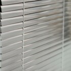 Persiana Horizontal Alumínio 25mm 120larg X 140alt Cinza Metá