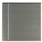 Persiana Horizontal Alumínio 25mm 120larg X 140alt Cinza Metá