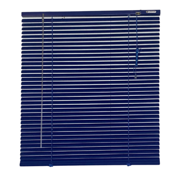 Persiana Horizontal Aluminio 25mm Azul (l) 50 X 45 (a) Cm Cor