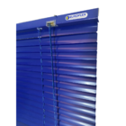 Persiana Horizontal Aluminio 25mm Azul (l) 50 X 45 (a) Cm Cor
