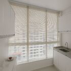 Persiana Horizontal Alumínio 25mm Bege - 1,06m X 1,35m