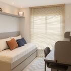 Persiana Horizontal Alumínio 25mm Bege - 1,54m X 2,28m