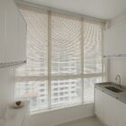 Persiana Horizontal Alumínio 25mm Bege - 2,08m X 1,29m