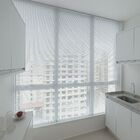 Persiana Horizontal Alumínio 25mm Branco - 1,24m X 2,76m