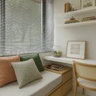 Persiana Horizontal Alumínio 25mm Branco - 1,42m X 2,43m