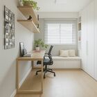 Persiana Horizontal Alumínio 25mm Branco - 1,93m X 1,86m