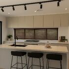 Persiana Horizontal Alumínio 25mm Marrom - 1,87m X 2,73m